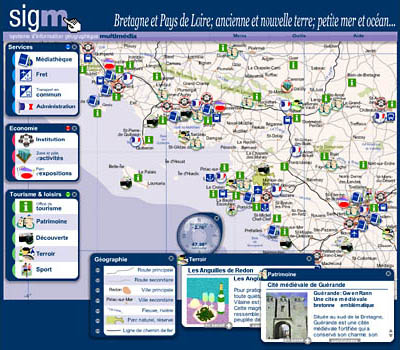 sigm - système d'information géographique multimédia