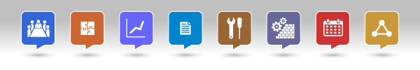 Pictogrammes site extranet colibri